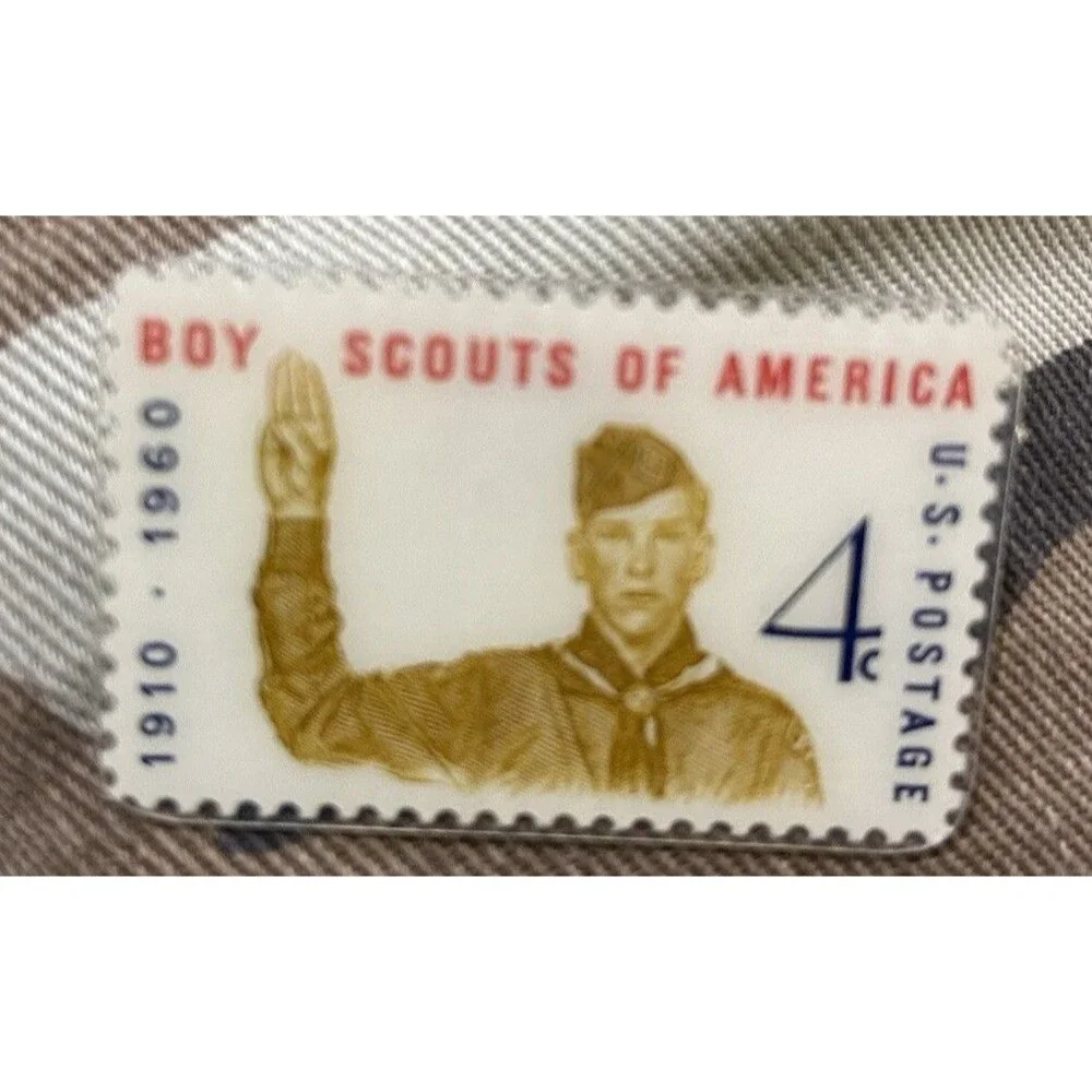 PIN US Stamps 1960 Scott #1145 BOY SCOUTS OF AMERICA MNH 4-Cent